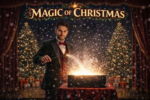 Magic of Christmas Show no Las Vegas Magic Theatre em Las Vegas Blvd