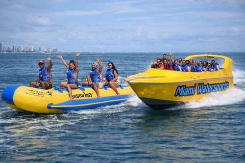 Speedboat + Banana Boat combo de emoção