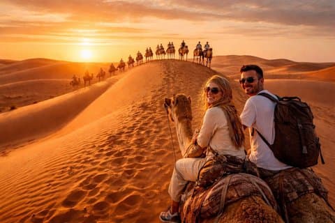 Marrakesch : Agafay Desert Quad & Camel Ride mit Dinner Show