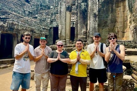 Angkor Wat Guidad tur med biljett och transport