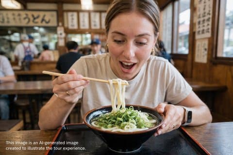 Kagawa: Local Udon Hopping Experience