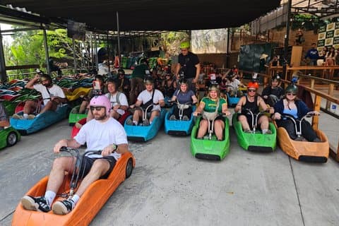 Dalat Top 3 Erlebnisse : Go Kart - Regenbogenrutsche - Alpine Coaster