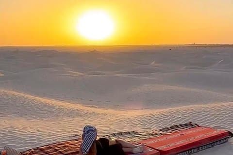 Desert Express with a Tent Night