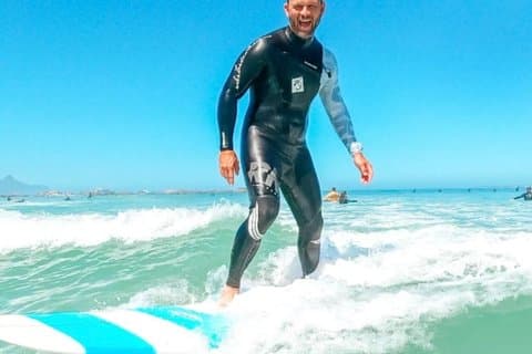 Cape Town Surf lektioner med lokale coach