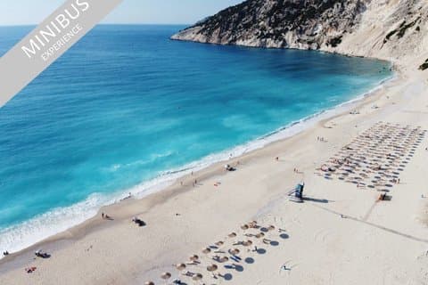 Myrtos Panorama e nadar