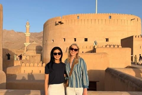 Heldags Nizwa Fort, Bahla Fort og Jabreen Castle Privat tur