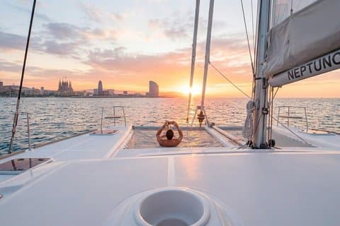 Sunrise seiling opplevelse i Barcelona