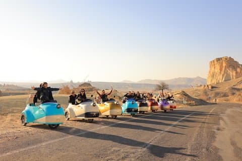 Cappadocia Electric Trike Bike Esperienza di guida autonoma
