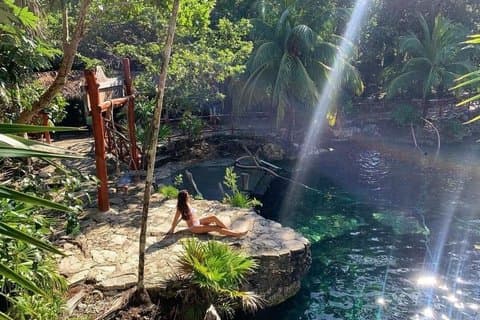 Tulum Ruïnes & Casa Tortuga Eco Tour! 4 Cenotes van Tulum City