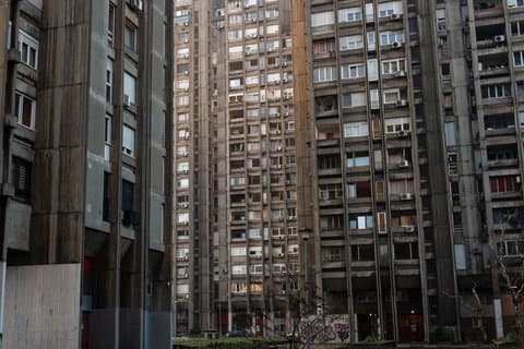 Jugoslavien Historia och kommunistturné i Belgrad