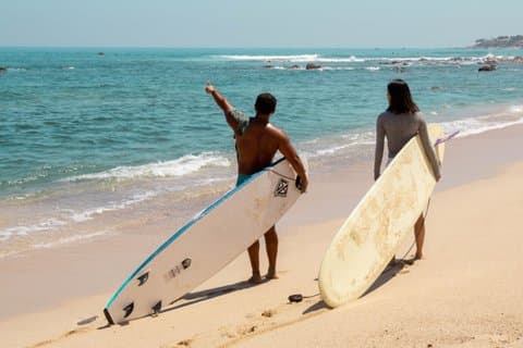 Sessões de surf personalizadas em Los Cabos
