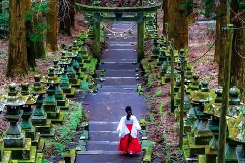 En dagstur til Kamishikimi Kumanoimasu-helligdommen i Miyazaki