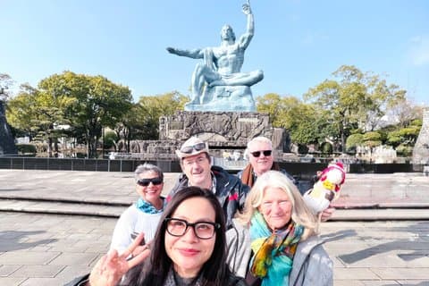 Nagasaki höjdpunkter Privat halvdagstur med spårvagn