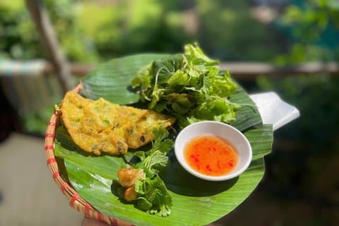 Hoi An Eco Cycling Tour med korgbåt och lokal mat