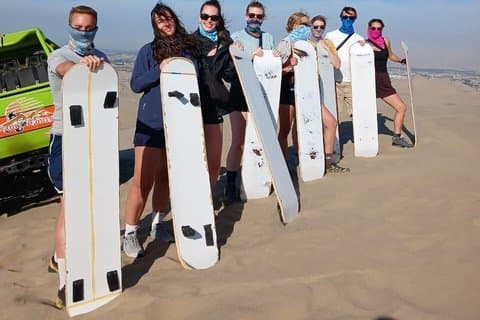 UN PAZZO BUGGY 4x4 A HUACACHINA E SANDBOARDING AL TRAMONTO