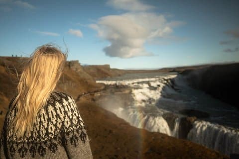 Golden Circle og Kerið Crater Tour med Tysktalende Guide