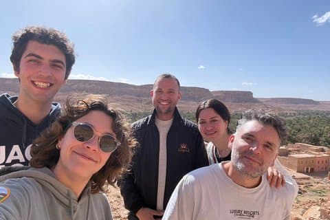 2-dages rejse fra Merzouga til Marrakech med overnatning i Ouarzazate