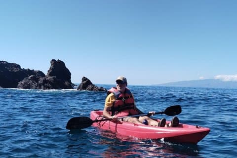 Private Kayak & Snorkel in Alcalá: single kayaks, max. 6 people