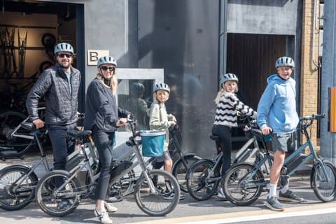 Tour en bicicleta de fotos para familia y pareja