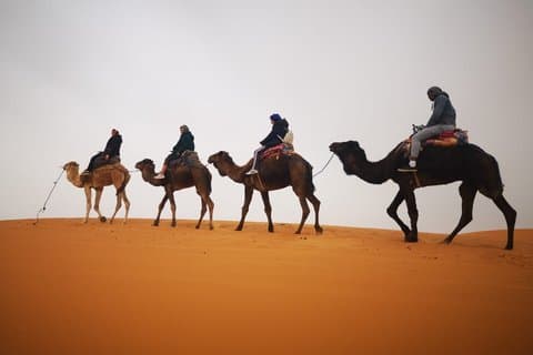 Private 4-tägige Luxus Sahara Tour von Marrakesch mit dem Allrad
