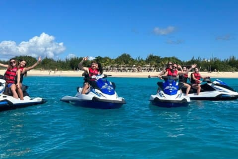 Visita guiada en moto acuática en San Martín (90 minutos)