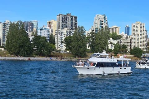 Tour in barca turistico della città di Vancouver