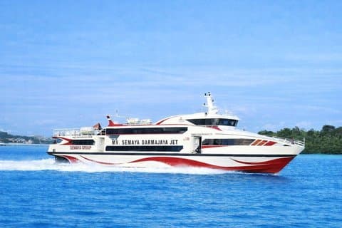 Enkel resa snabbt Båt mellan Padangbai och Giliöarna eller Lombok