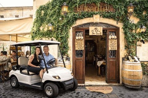 Panoramic Golf Cart Tour with Pick-Up & Restaurant Reservation