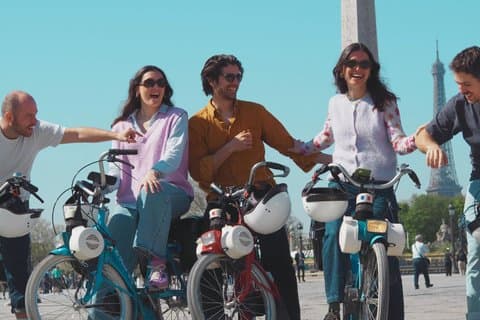 Tour elettrico del solex vintage – Louvre, Palais Royal e Concorde