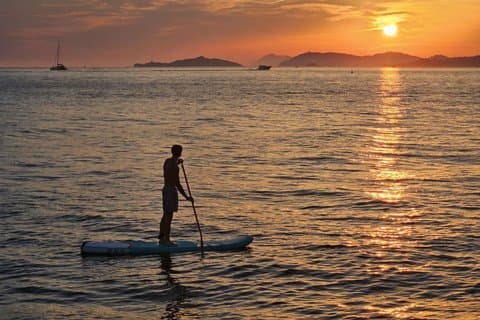 Hyères | Le Coucher de Soleil | Plage de la Badine
