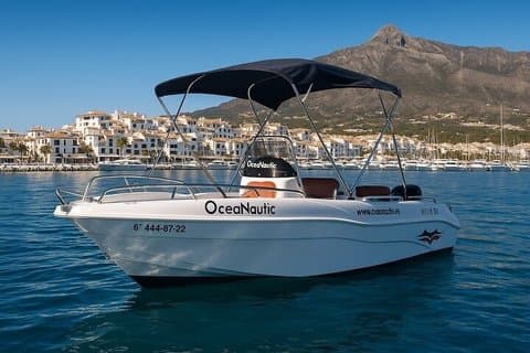 Båtutleie uten førerkort i Puerto Banús