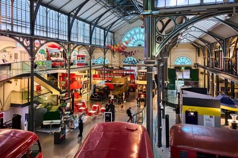 Tageskarte für das London Transport Museum