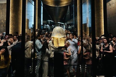 Grand Egyptian Museum Private Guided Tour with Lunch & Tickets