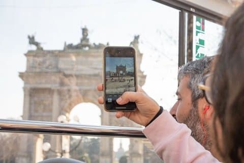 72 - Hour "Gray Line" Milano Hop-On Hop-Off Tour med lydguide