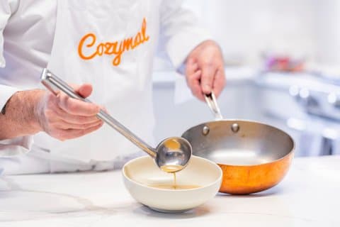 Cozinha clássica Francês em Manchester (4 - Refeição de curso)