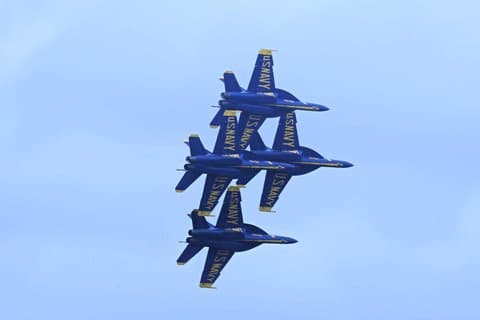 Blue Angels Practice Tiki Cruise - up to 18 guests