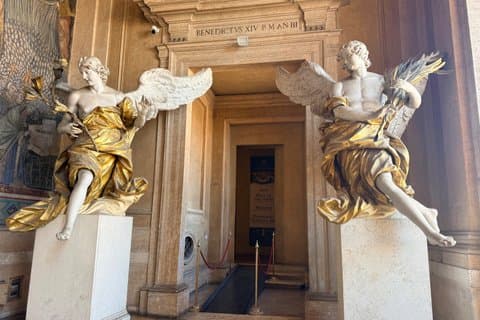 Exclusive entrance to museum of Papal Basilica St. Mary Major