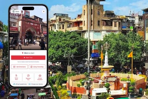 Les Bazars du Vieux Delhi : une visite audio Chandni Chowk autoguidée