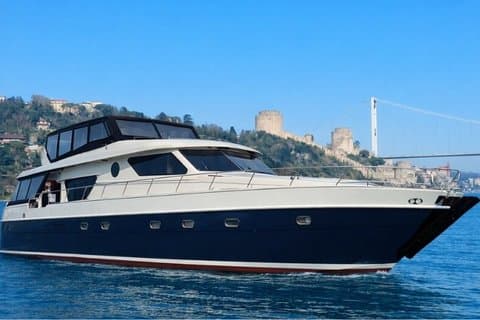 Privécruise met 21m jacht in Bosporus Istanbul