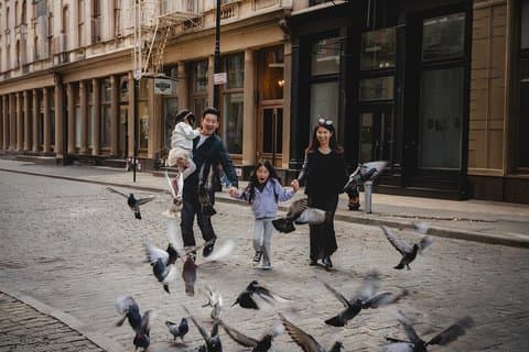 Billeder af SoHo og Chinatown