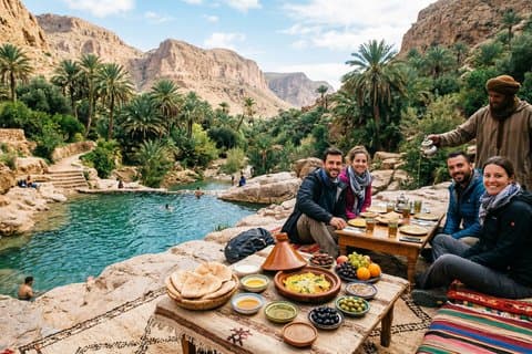 Escursione nella Valle Paradiso di Agadir con colazione e trasferimento in hotel