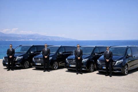 Chauffeur de luxe Mykonos à disposition