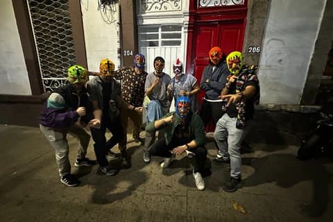 Mexico City Lucha Libre natt tur med street tacos