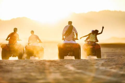 Hurghada - Emocionante Jeep Safari Familiar, ATV y Buggy con Cena