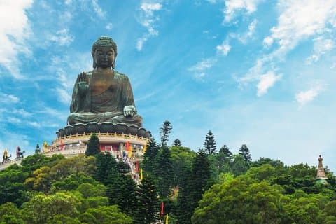Hong Kong Ngong Ping e Tai O Tour di un'intera giornata con funivia