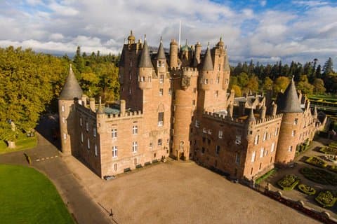 Privat rundtur till Glamis slott