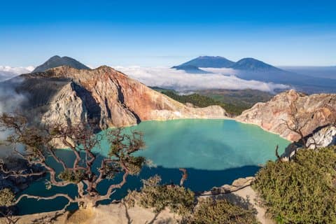Ijen Vulkan Blaues Feuer und Säuresee Tour von Bali