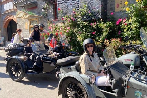 Old Beijing Sidecar Ride e negozio nascosto