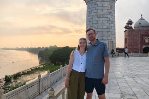 Private Taj Mahal Sunrise Tour with Entry Tickets
