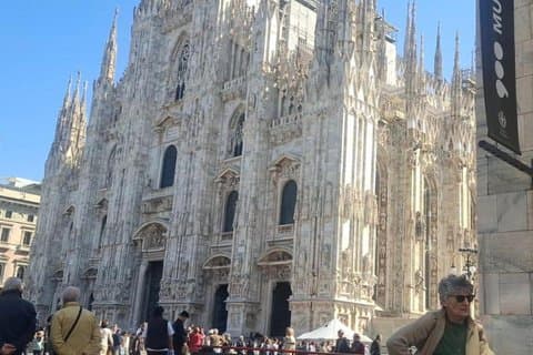 Billet d'entrée Milan Duomo avec ascenseur aux terrasses sur le toit App audio
